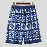 BONSIR  -  Men Printing Shorts Elastic Waist Oversize Summer Casual Men Bottoms Streetwear Joggers 2025 Fashion Male Shorts S-5XL