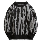 BONSIR  -  American retro couple sweater men's winter thickened warm teen trend lazy advanced sense ruffian handsome knitted sweater