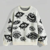BONSIR  -  Autumn Winter Men's O-Neck Sweater Casual Men Warm Cashmere Knitted Pullover Men Classic Loose Knitwear Sweaters Clothing