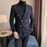 Bonsir Printed Semi Turtleneck Elastic T-shirt For Men Clothing Autumn New Long Sleeves Jacquard Tight-Fitting Solid Color Slim-fit Tee