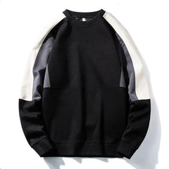 Bonsir Autumn Winter Sweatshirt Trendy Round Neck Bottoming Loose Long-sleeved Pullover Men Streetwear