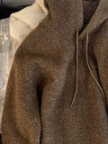 BONSIR  -  Dopamine hooded sweatshirt in autumn and winter, super beautiful pullover thick jacket tactical jacket man