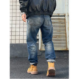 Bonsir New Spring and Summer Men's Jeans Vintage Solid Color Elastic Classic Jeans Men Slim Fashion Denim Trousers Male G115