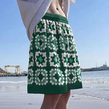 BONSIR  -  Men Printing Shorts Elastic Waist Oversize Summer Casual Men Bottoms Streetwear Joggers 2025 Fashion Male Shorts S-5XL