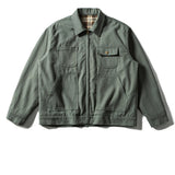 BONSIR  -  Vintage Zipper Cotton Jacket Men Streetwear Harajuku Multi Pockets Cargo Coats Oversized Autumn New Loose Casual Jacket Male