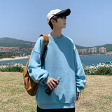 Bonsir 7 Colors Men's Hoodies Long Sleeve Casual Solid Sweatshirt New Spring Autumn Hip Hop Pullover Sports Top Male O-NECK Sweatshirt