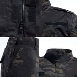 Bonsir Tactical Military Uniform Camouflage Army Men Clothing Special Forces Airsoft Soldier Training Combat Jacket Pant Male Suit