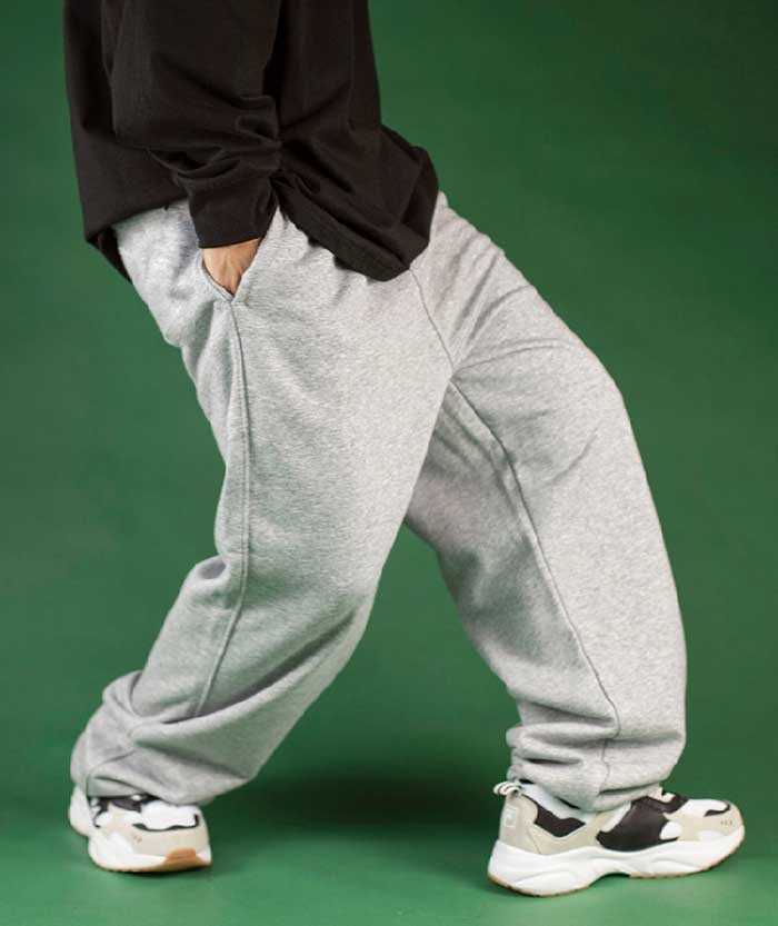 Mens Hip Hop Style Streetwear Sweatpants For Jogging Big Plus Size