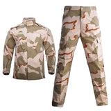 Bonsir Tactical Military Uniform Camouflage Army Men Clothing Special Forces Airsoft Soldier Training Combat Jacket Pant Male Suit