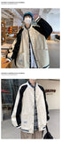 Bonsir Mens Fashion Baseball Jackets Coats New Men's Casual Streetwear Bomber Jacket Big Pockets Autumn Men Outdoor Clothes
