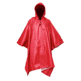Portable Multifunctional 3 In 1 Rain Coat Hiking Camping Raincoat Poncho Mat Awning Durable Outdoor Activity Rain Gear Supplie