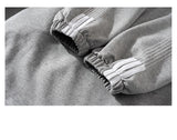 Bonsir 7801 Trendy Casual Sweatshirt Men Autumn Sport Student Streetwear Hip Hop Baseball Zipper Stand Collar Loose Male Pullovers Tops