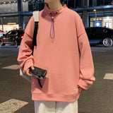 Bonsir Hoodies Sweatshirts Men Women Streetwear Solid Pullover Sweatshirt Hoodies Men New Spring Autumn Sweatshirt Men