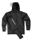 Bonsir W-17 Autumn Men 320g Hooded Sweatshirt Healthy Sport Jogger Gym Training Grey Zipper Fly Boyfriend Youth Fashion Clothing Tops