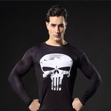 Bonsir Gym New Men&#39;s Compression Set Running Tights Workout Fitness Training Tracksuit Long Sleeves Shirts Sports Suits Rashgard Kit