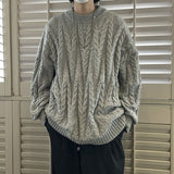 Bonsir Winter Sweater Men Warm Fashion 6 Colors Casual Knit Pullover Men Korean Loose Long Sleeve Sweater Mens Jumper Clothes M-2XL