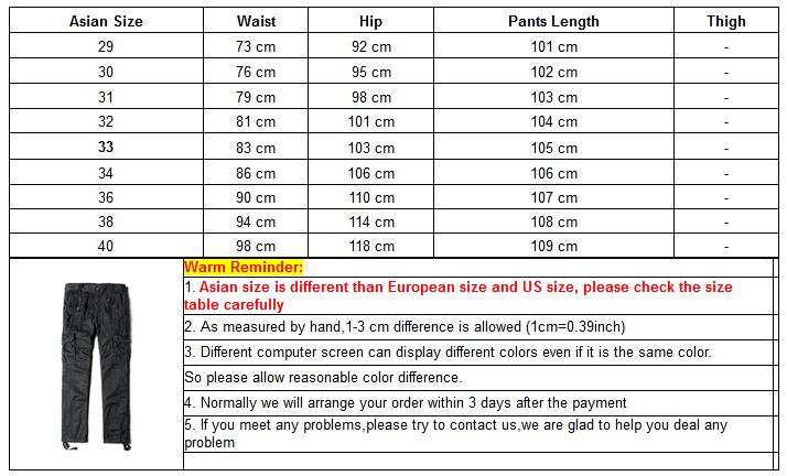 Bonsir Mens Military Cargo Pants Solid Khaki Breathable Summer Large Size Multi Pocket Long Trouser HOT Spliced Pantalon Homme