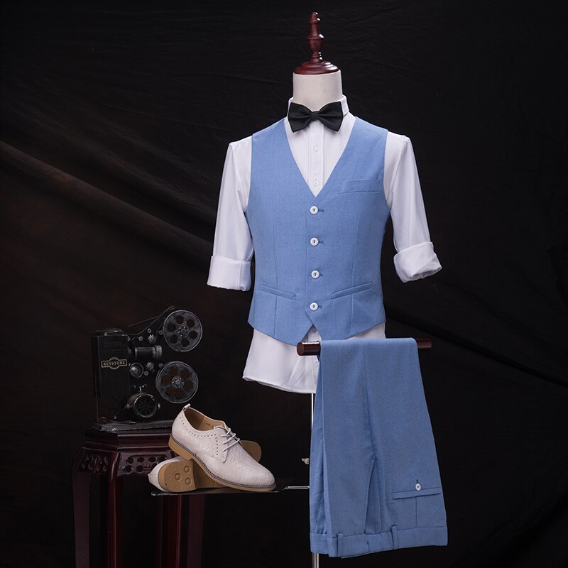 Bonsir High Quality Groom Tuxedo 13 Styles Groomsmen Notch Lapel Wedding/Dinner Suits Best Man Bridegroom (Jacket+PantsVest)B362