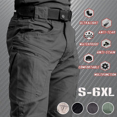 Bonsir Men Lightweight Tactical Pants Breathable Outdoor Casual Army Military Long Trouser Male Waterproof Quick Dry Cargo Pants