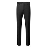 Bonsir 3 Piece Boyfriend Men Suits for Slim Fit Wedding Tuxedos Black Formal Groom Jacket Pants Vest Ready in Stock