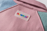 Bonsir W091 Colorful Patchwork Men Jacket Autumn Fashion Brand Campus Student Youth Neutral Style Heart Graphic Embroidery Pocket Coat