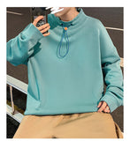 Bonsir Hoodies Sweatshirts Men Women Streetwear Solid Pullover Sweatshirt Hoodies Men New Spring Autumn Sweatshirt Men