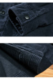 Bonsir Z164 Autumn New Men Shirts Casual Minimalism Style Artsy Daily Loose Solid Color Soft Lapel Pockets Long Sleeve Male Clothing
