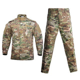 Bonsir Tactical Military Uniform Camouflage Army Men Clothing Special Forces Airsoft Soldier Training Combat Jacket Pant Male Suit