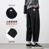Bonsir 45kg-125kg Tide Large Size M-5XL Overalls Men's Fashion Casual Pants Leisure Fat Man Haren Pants Black/green Color Trousers
