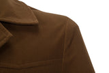 Bonsir Autumn New Men's Jacket Quality Fashion British Style Casual Lapel Golden Velvet Coat