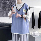 Bonsir Summer Men's Casual Short Sleeve Tshirt Straight Loose Green/white/violet Color T Shirt Fashion Tops Clothes T-shirt