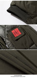 Bonsir Winter Men's Hip Hop Jacket Letters Embroidery Color Block Baseball Coats Couple  Add Cotton Flight Outwear Unisex