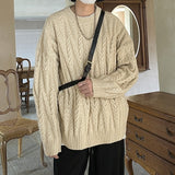 Bonsir Winter Sweater Men Warm Fashion 6 Colors Casual Knit Pullover Men Korean Loose Long Sleeve Sweater Mens Jumper Clothes M-2XL