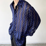 Bonsir Spring Summer New Korean Casual Men's Shirt Stripe Handsome Trend 2023 Turn-down Collar Fashion Loose Single Breasted