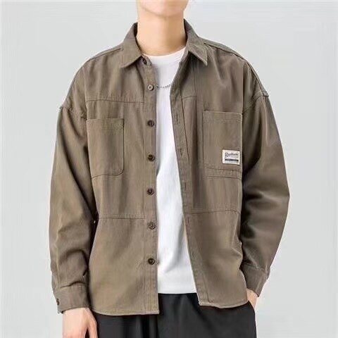 Bonsir Bomber Jacket Men Shirt Fashion Casual Windbreaker  Coat Men Spring and Summer New Hot Outwear Stand Slim Military Embroidery