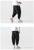 Bonsir Vintage Corduroy Pants Men Harajuku Japanese Pink Retro Streetwear Black Trousers Male Oversize Men's Casual Loose 5XL