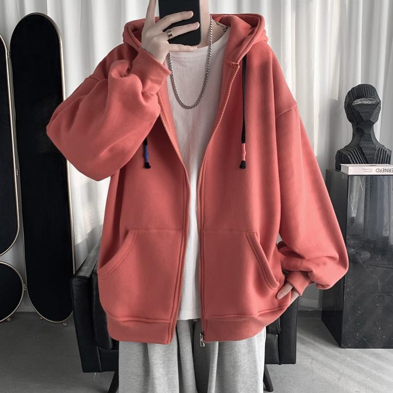 Bonsir S-3XL 9 Colors Sportswear Men's Grey Hoodies Spring New Casual Trend Large Men's Loose Korean Long Sleeve Hooded Sweatshirts