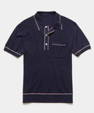 Bonsir Men's Polo Shirt with Turn-down Collar and Short Sleeves - Breathable Casual Summer Top for Men