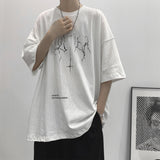Bonsir Summer Lightning Graphic Men's T-shirts Gothic New Short Sleeve Tops Fashion Brand Male Harajuku Tee Shirts