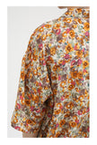 Bonsir Summer Hawaii Shirt For Men Short Sleeve Casual Loose Fashion Holiday Tops Couple Style Floral Print Colorful Beach Retro Blouse