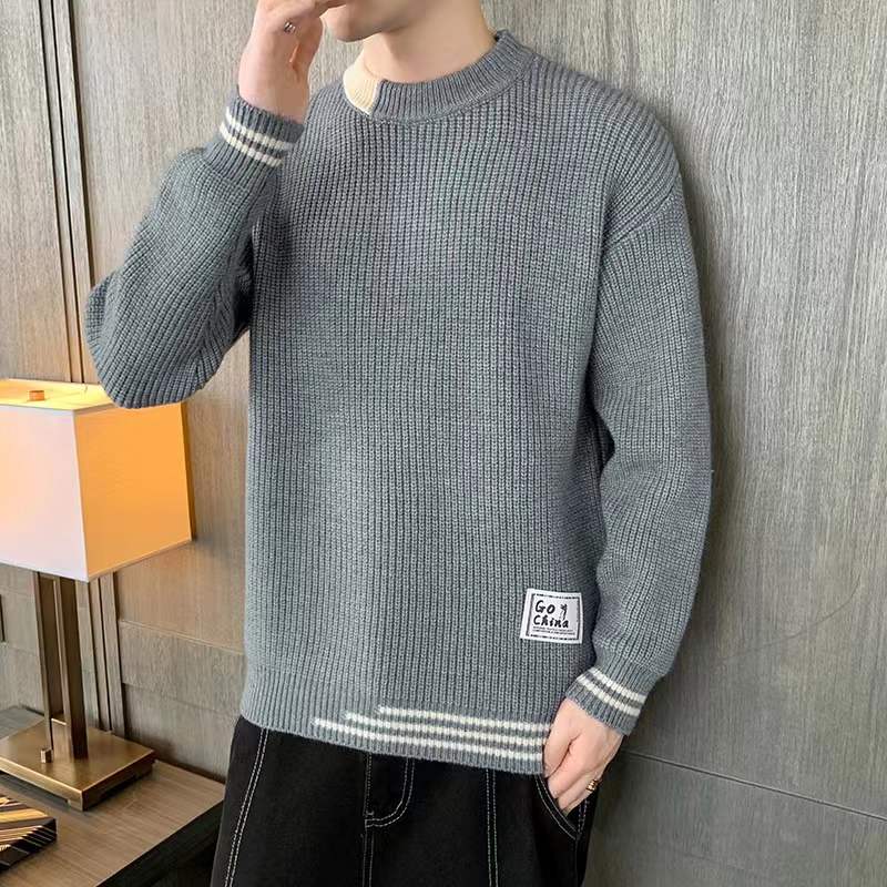 Bonsir Autumn Winter Brand Thick Sweater Men Knitted Jumpers High Quality Classic Pullover Men Clothes Soft Warm Pull Homme NEW