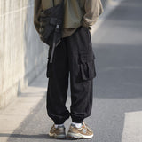Bonsir  Corduroy Joggers Pants Solid Color Elastic Waist Fashion Brand Harem Pants Hip Hop Autumn Male Casual Trousers