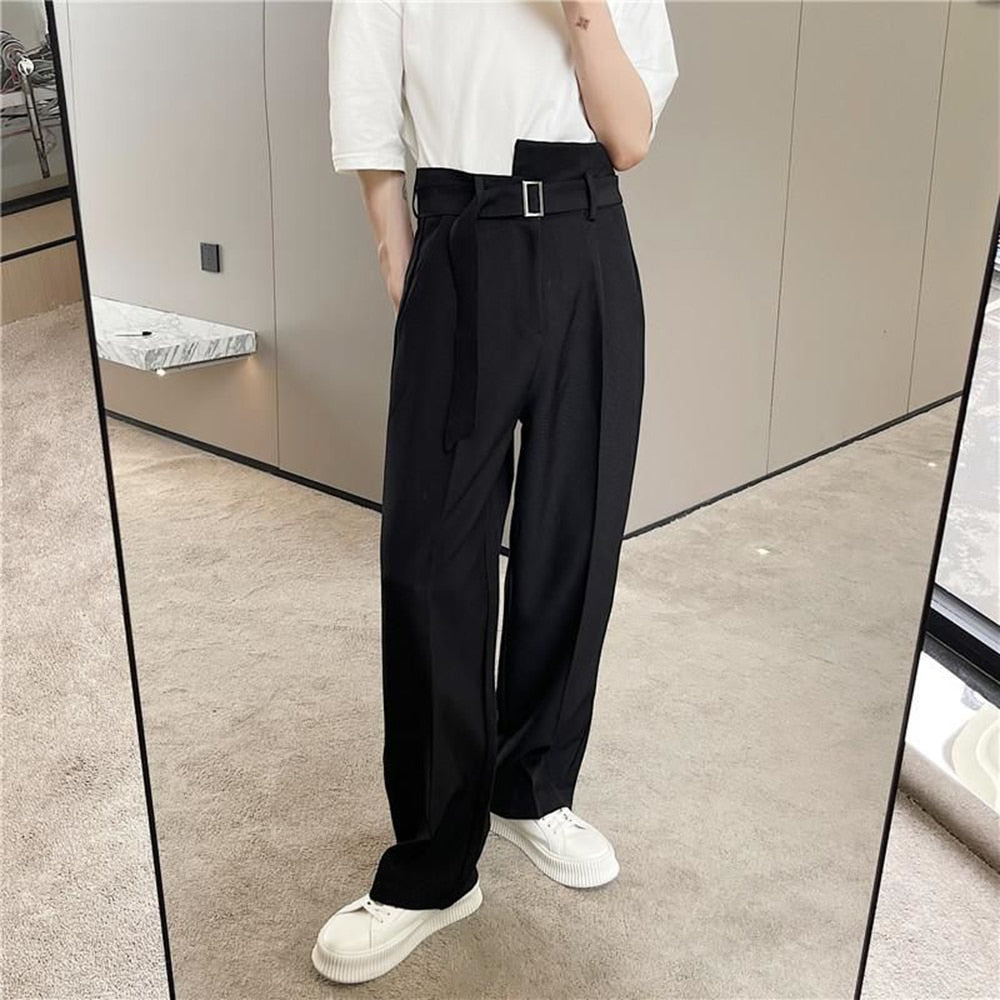 ElveswalleT Spring Outfits Trends Casual High Waist Loose Wide Leg Pants  for Women Spring Autumn New Female Floor-Length White Suits Pants Ladies  Long Trouser… | Pants for women, Fashion pants, Spring trends
