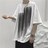 Bonsir Summer Men's Short Sleeved Tops T-shirts Loose Fashion Trend Printing Tshirts Casual Round Neck Multicolor T Shirts M-3XL