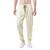 Bonsir Chinese Style Pants Men long Sweatpants Trousers Men Casual Lightweight Spring Summer Men Joggers