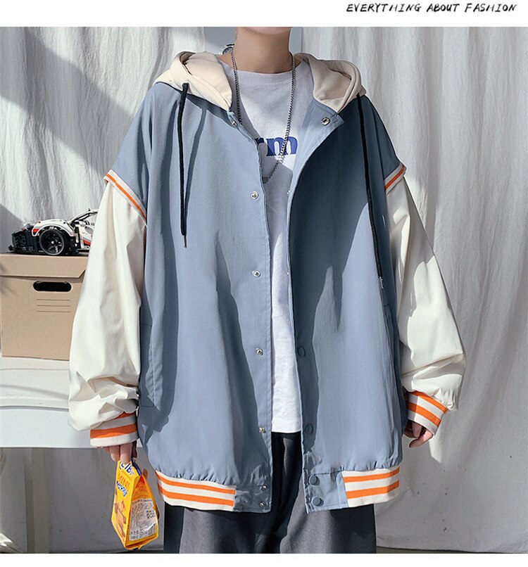 Bonsir Bomber Jacket Men Fashion Casual Windbreaker Jacket Coat Men Spring and Autumn New Hot Outwear Stand Slim Military Embroidery