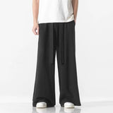 Bonsir Cotton Linen Vintage Men’s Harem Pants Harajuku Oversized Casual Man Wide Leg Pants Loose High Quality Men Trousers Jogger Pants