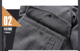 Bonsir Corduroy Winter Coat men Puffer Jacket Autumn And Winter New Korean Style Long Ladies Over-the-knee Cotton Padded Keep Warm