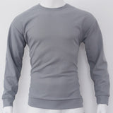 Bonsir Autumn New Long Sleeve T Shirt Quality Waffle Breathable Fabric T Shirt Men Vintage Solid Color Bottoming Loose Casual Tops