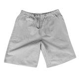 Bonsir Vintage Solid Cotton Linen Short Pant Man 2023 Spring Summer Casual Loose Drawstring Shorts Men Leisure Tie-up Shorts Streetwear
